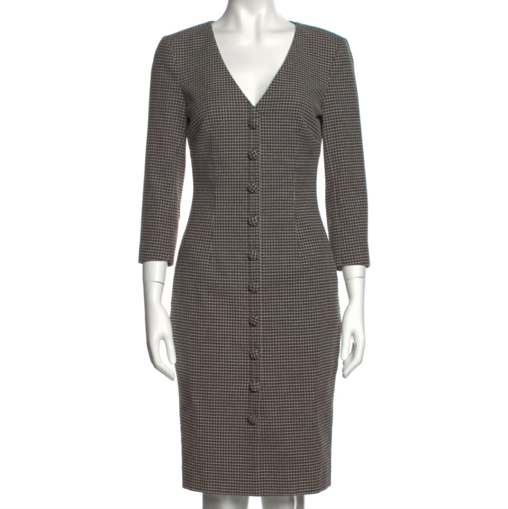 BADGLEY MISCHKA Striped Midi Length DressSize: XXL | US 16